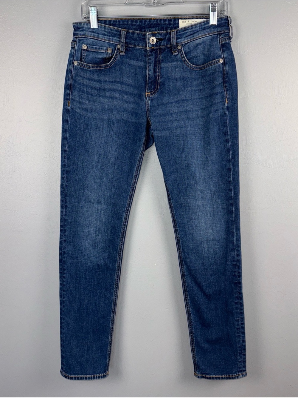Rag & Bone Dre Low Rise Slim Boyfriend Jeans Women’s 26” Blue